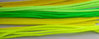 Biegeplüsch, 6mm, 30cm, 25 St. - grün/gelb (Neon)