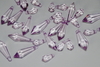 Acrylkristall Diamanttropfen- 30 St. - amethyst