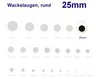 Wackelaugen - rund - 25mm - 2 Stück