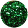Pailletten gewölbt, 6mm, metallic-glänzend, grün 1400 St.