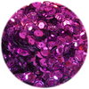 Pailletten gewölbt, 6mm, metallic-glänz., purple, 1400 St.