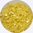 Pailletten gewölbt, 6mm, irisierend, gelb, 3000 St.